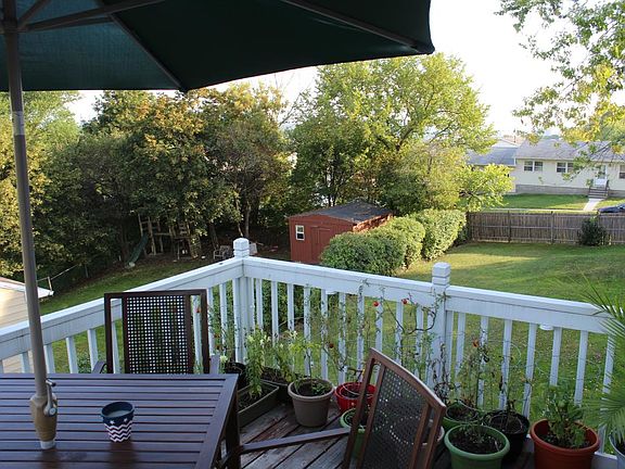 Porch with yard view