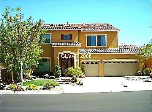 front of the house
