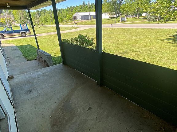 front porch and walkway