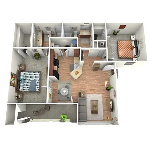 Floor plan The Live Oak
