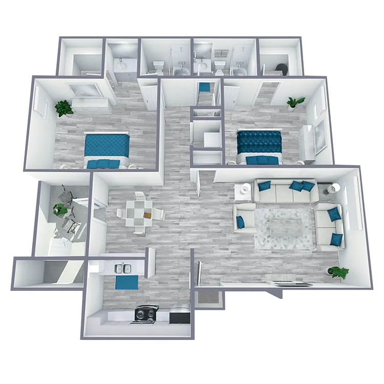 Floor plan B2 Silver
