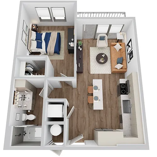 Floor plan A1