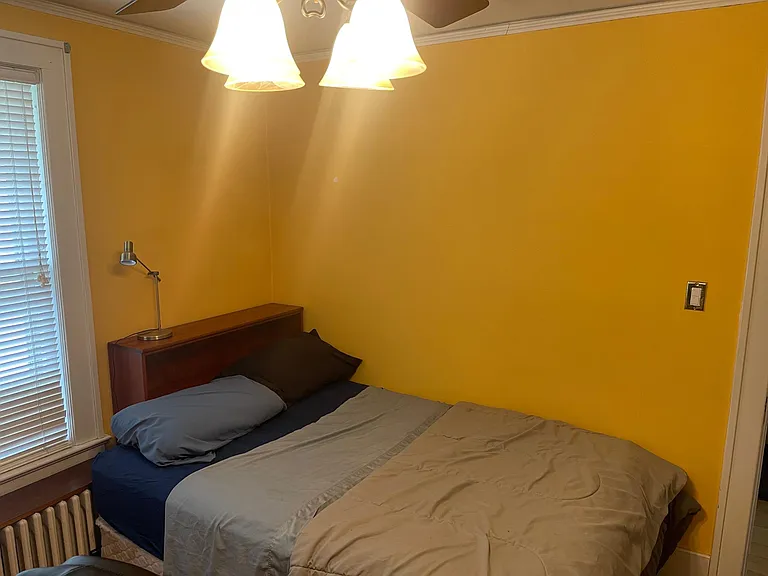 2nd Floor - North West Bedroom - Fully Furnished including Double Bed and Bedding - under bed storage containers