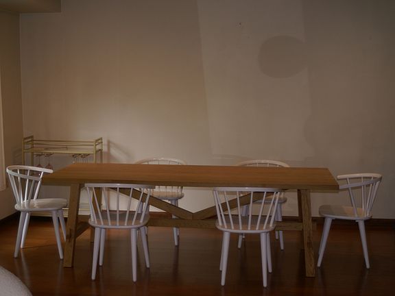 The dining room