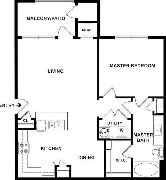 2nd image of 1711 W Francis Ave #1307