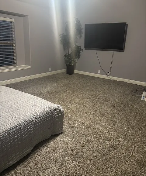 primary bedroom loaded with space for tv viewing or lounging