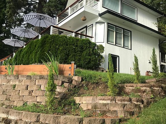 Water side of house