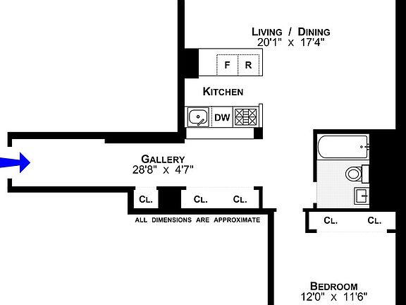 2nd image of 143 Avenue B APT 4F