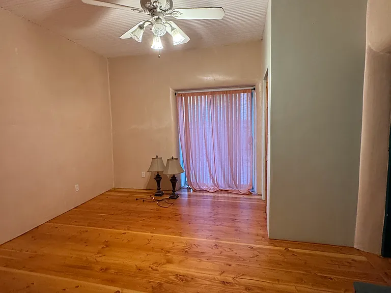 Master bedroom with little patio