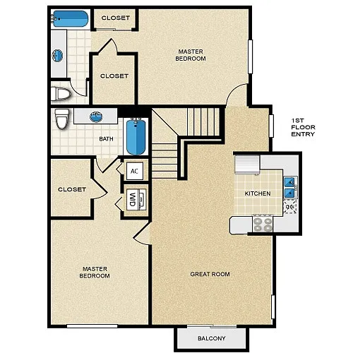 Floor plan The Doral