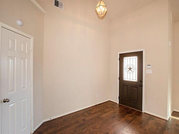 Just inside the entryway is a wonderful coat closet.