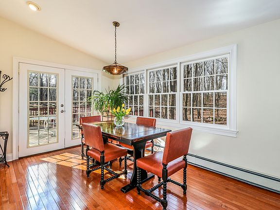 A special breakfast area. A delightful spot any time of day.