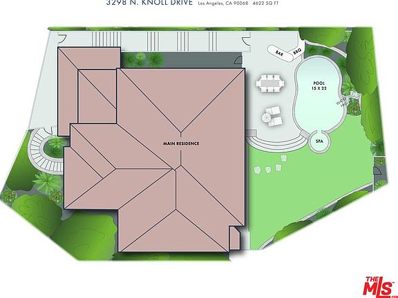 3rd image of 3298 N Knoll Dr