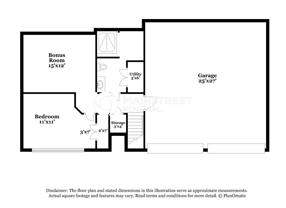 Floor Plan - 709 Emerson Dr