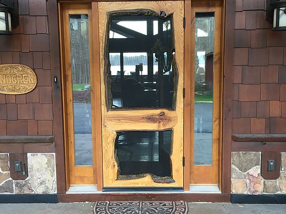 Front screen door