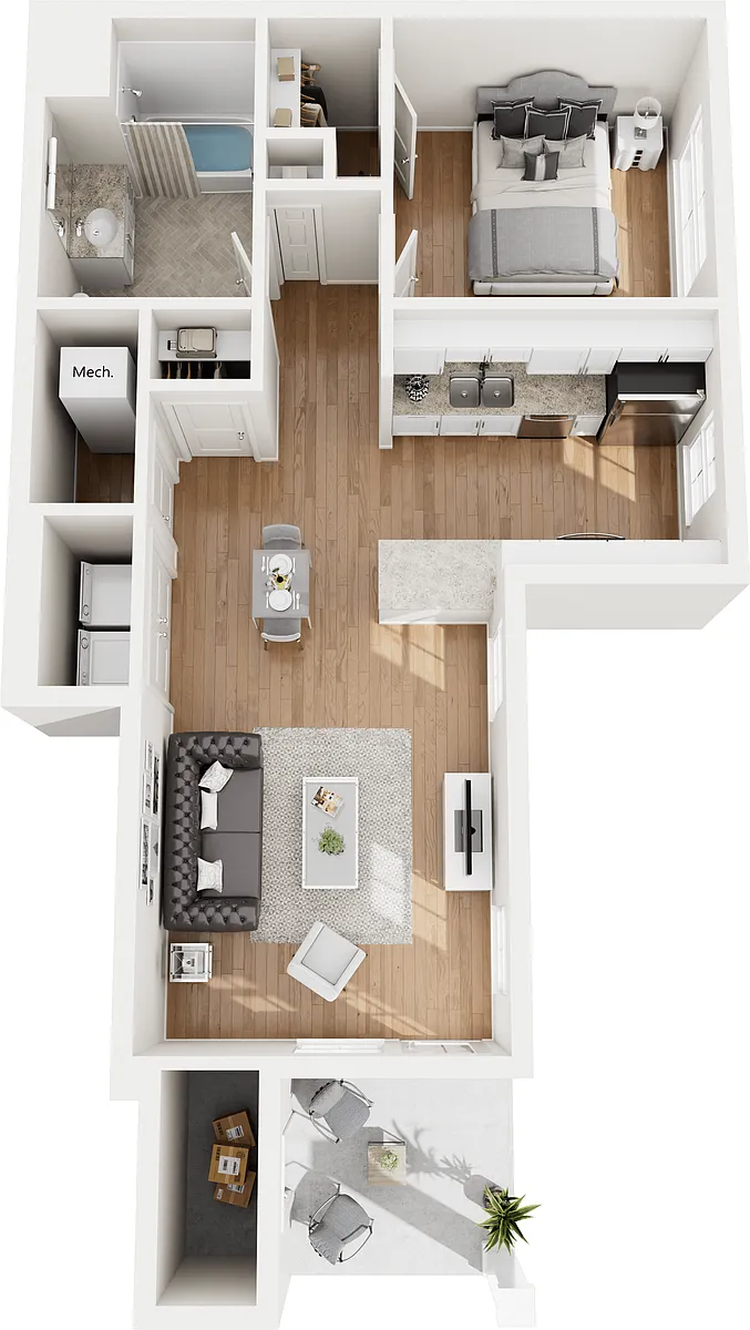 Floor plan A1