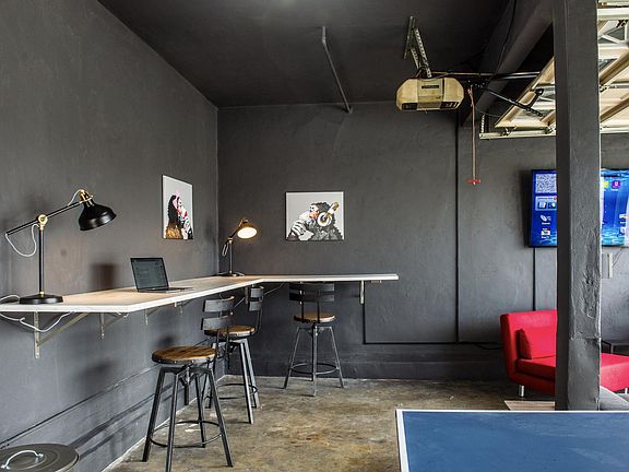 Free on-site co-working space