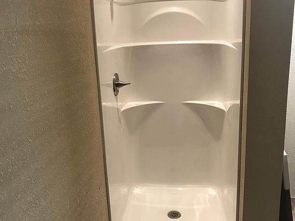 Master shower