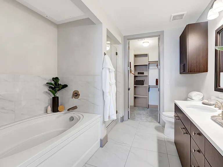 Spa-inspired bathrooms