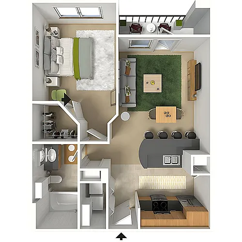 Floor plan A1