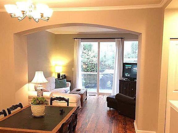 Dining room and living room