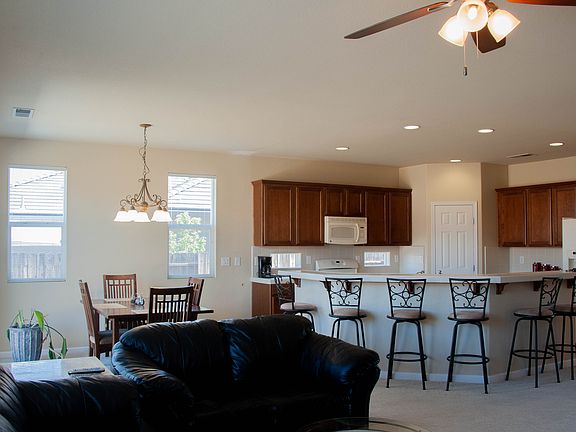 Open Kitchen and Living area