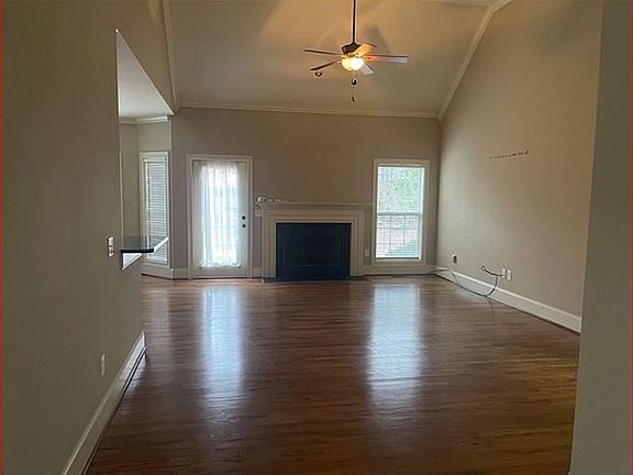 Open Hardwood Living Room