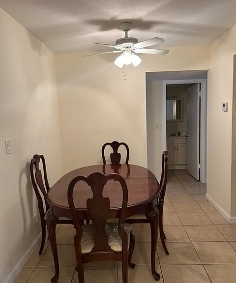 dining table and chairs
