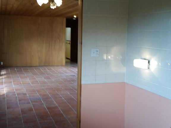 Kitchen to living area