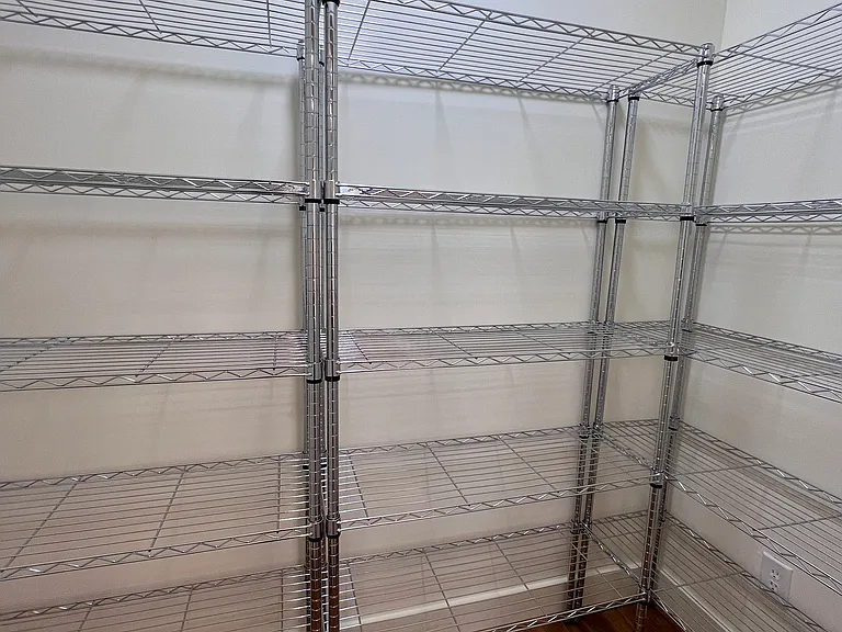 Walk-in Pantry w Commercial Shelving