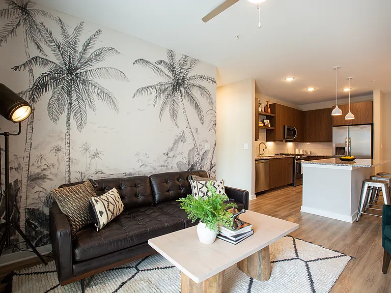 Model Living Area