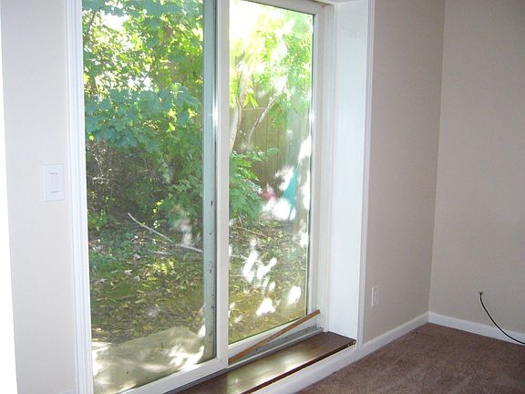 sliders from bedroom to rear yard