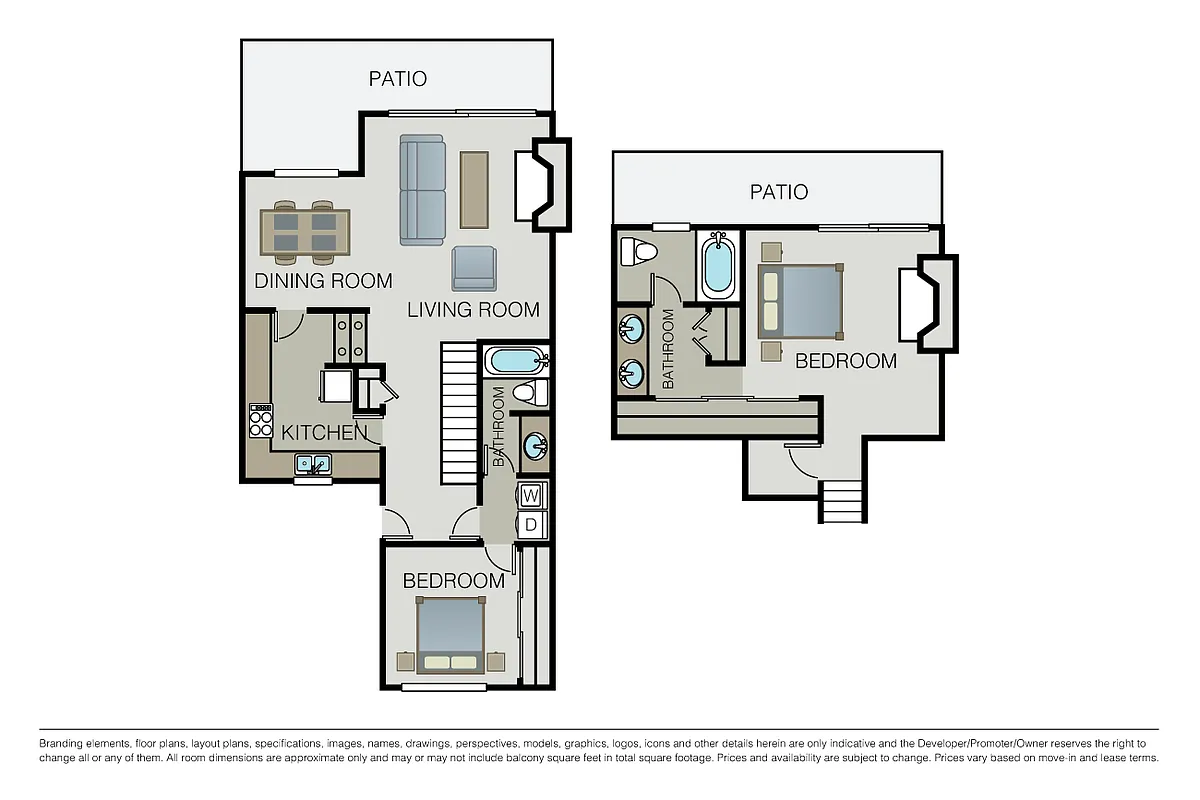 Floor plan Plan 2A Townhome