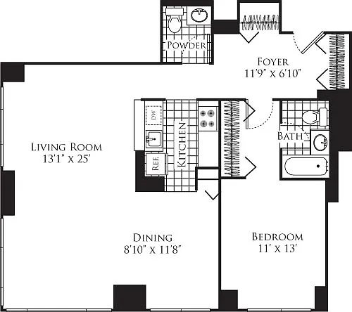 305 W 50th St #7G — Photo 2