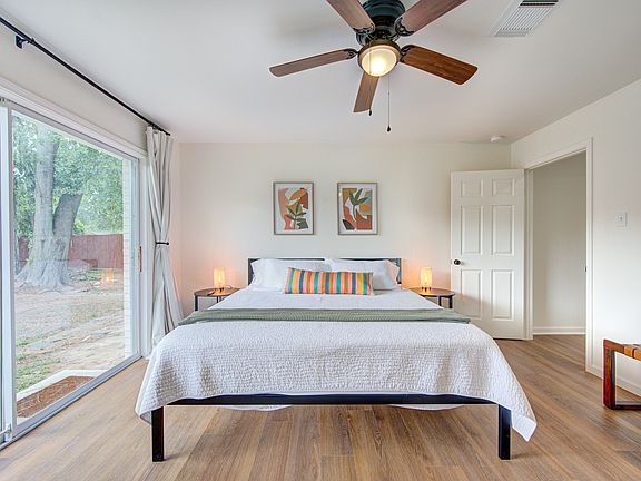 Master bedroom with plenty of light