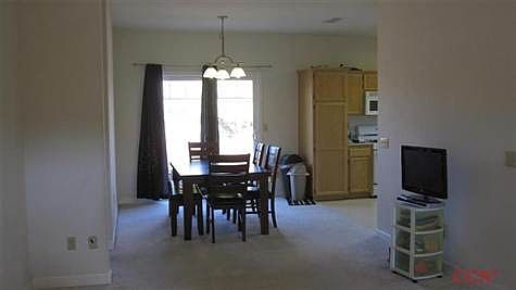 Good sized dining area off kitchen and opens to living area.