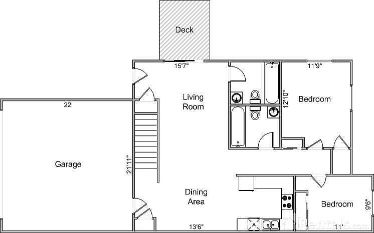 2nd image of 1215 Temple Dr