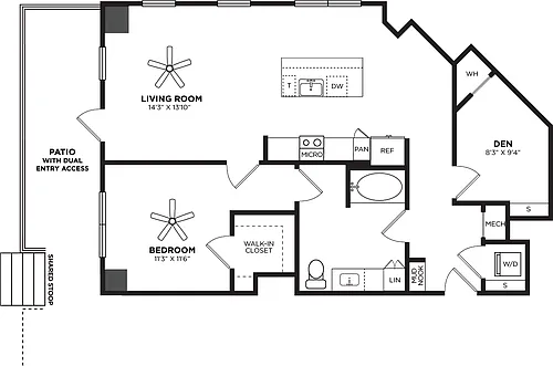 Floor plan A20