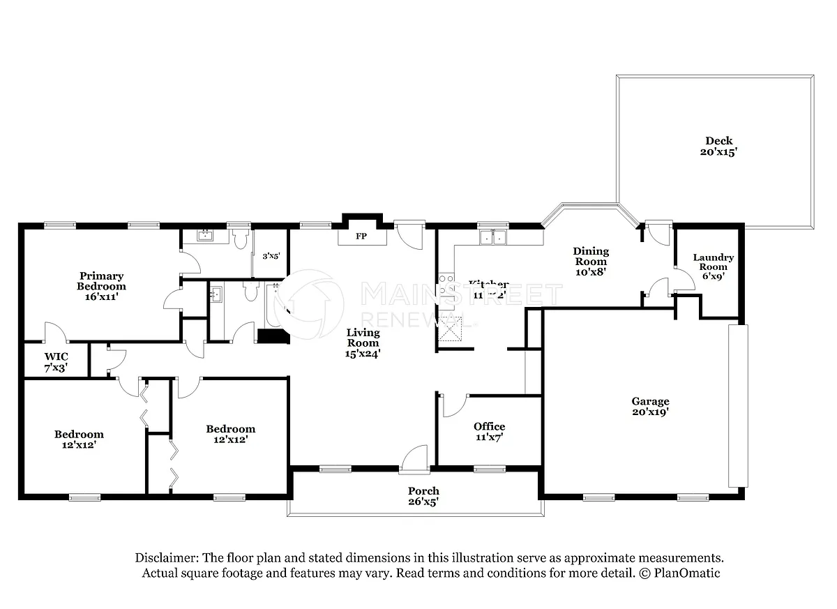 Floor Plan - 154 Old Norton Rd