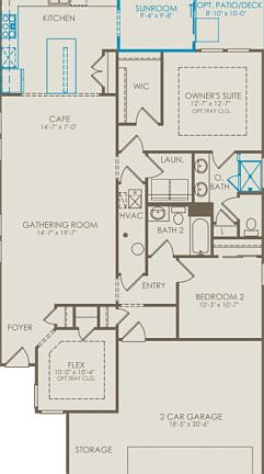 Home Design Layout with Structural Options