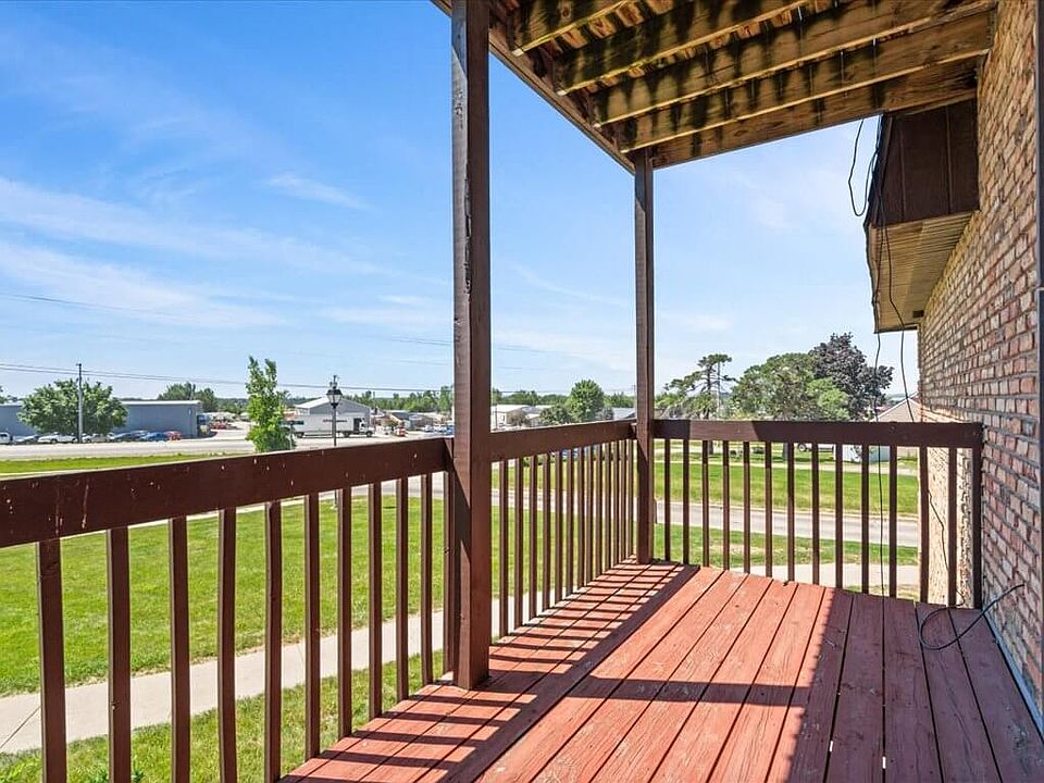 Wood Stained Balcony