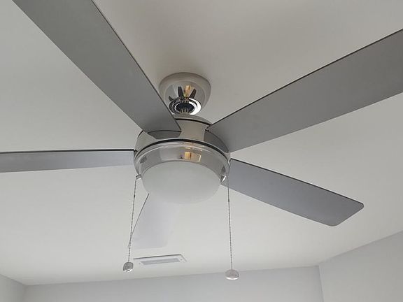 Ceiling fans in every bedroom