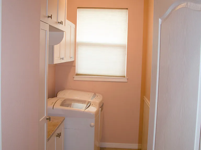 Laundry room on first floor