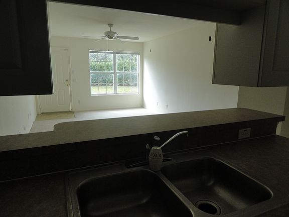 kitchen into living area