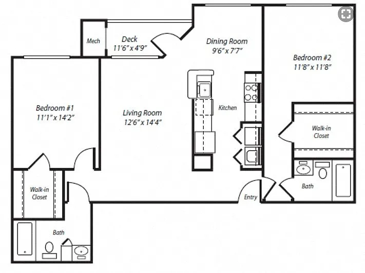 Floor plan B4 The Dukes