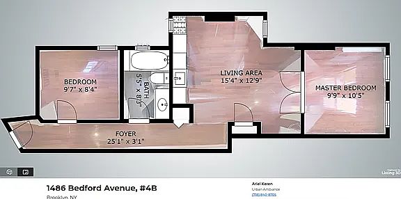 2nd image of 1486 Bedford Ave APT 4B