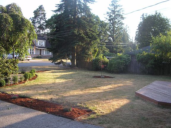 view from driveway
