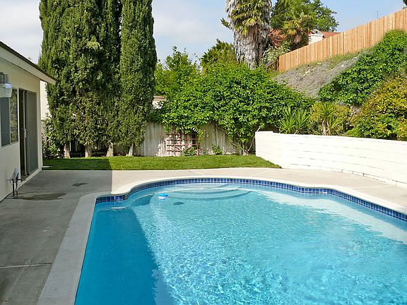 Pool looking West