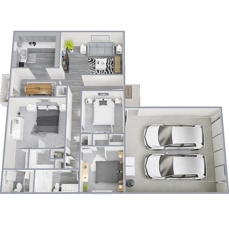 Floor plan Duplex