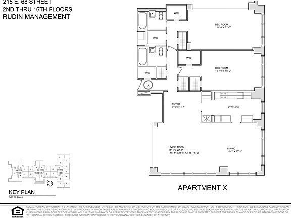 2nd image of 215 E 68th St APT 3X